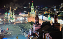 Вид из окна гостиницы Москва